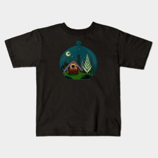 The Home Of Secret Forest Magic Kids T-Shirt